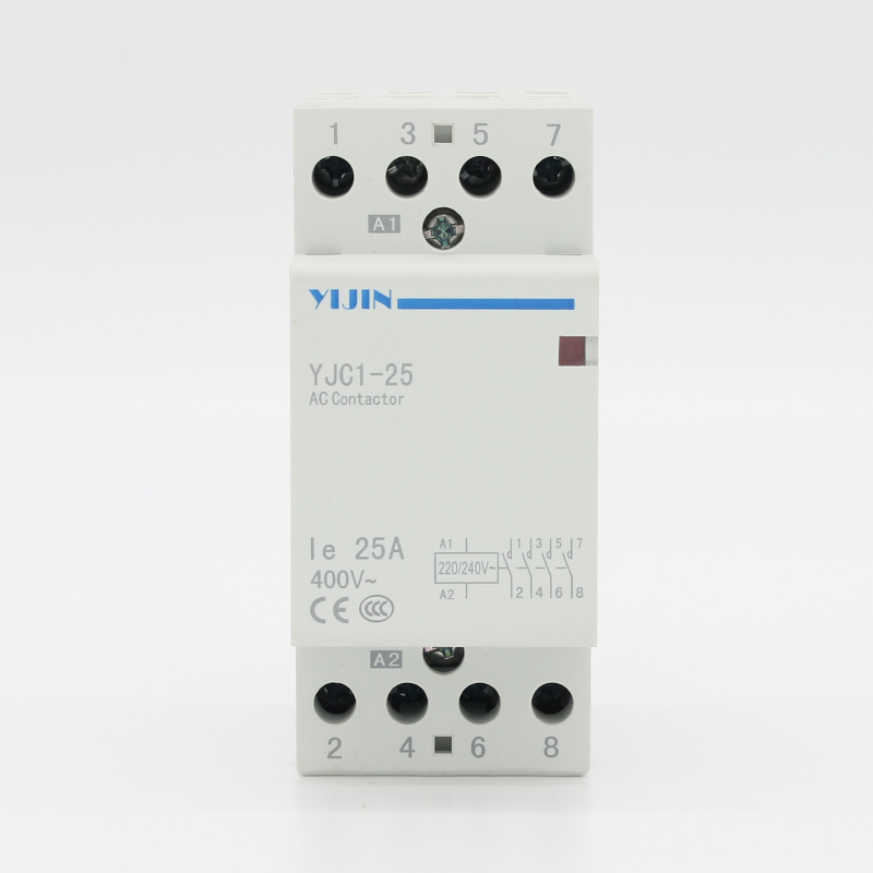 YJC1-25 4P模块化用交流接触器
